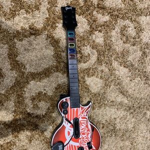 PS3 Guitar with Aerosmith game CD